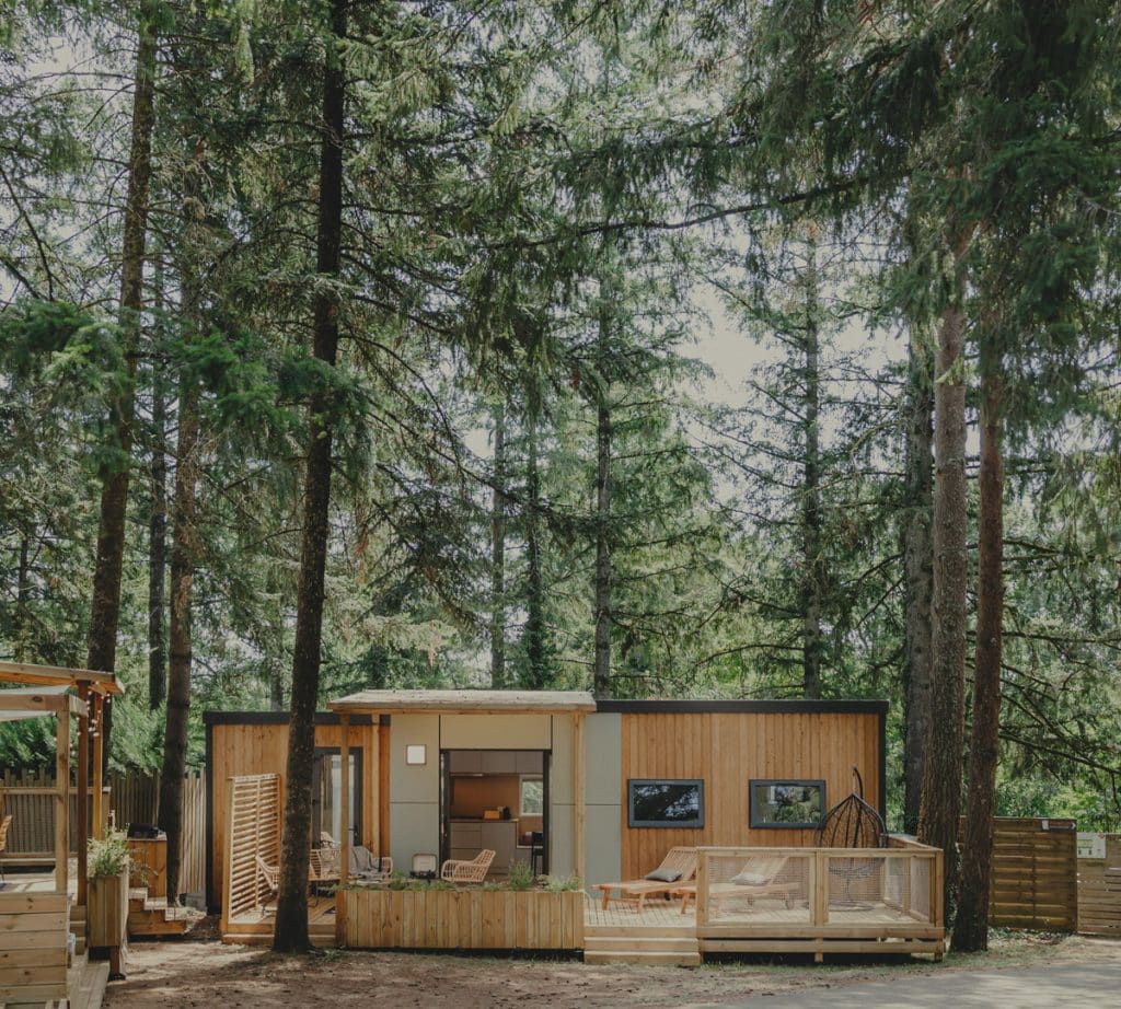 camping residentiel en pleine nature
